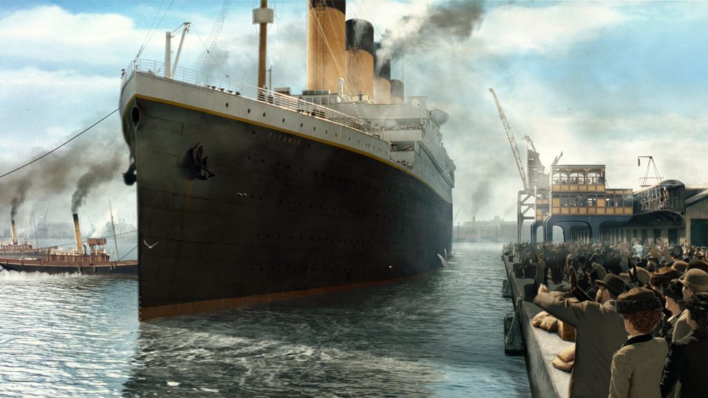Titanic - escena de la película - Sofá, peli y palomitas - La Tienda Home