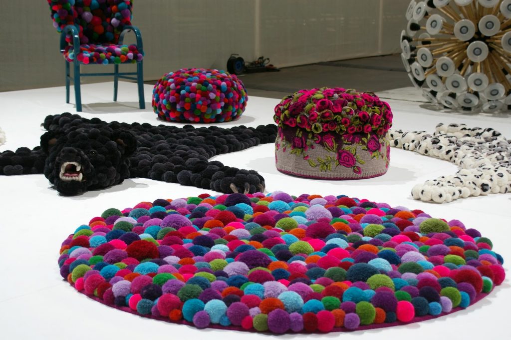 Proyectos DIY - alfombra pompones- La Tienda Home